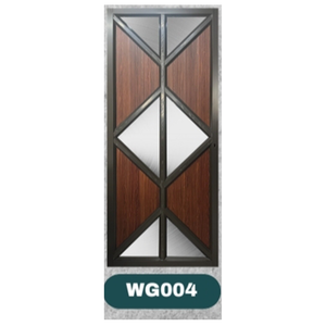 Wood Grain Aluminium Doors