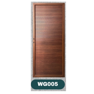 Wood Grain Aluminium Doors