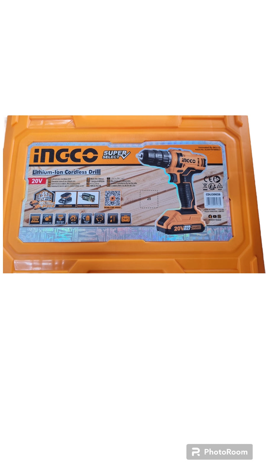Ingco Lithium-lon-cordless Drill (super select)