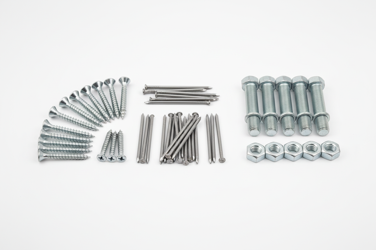 Nails, Screws, Bolts and Nuts
