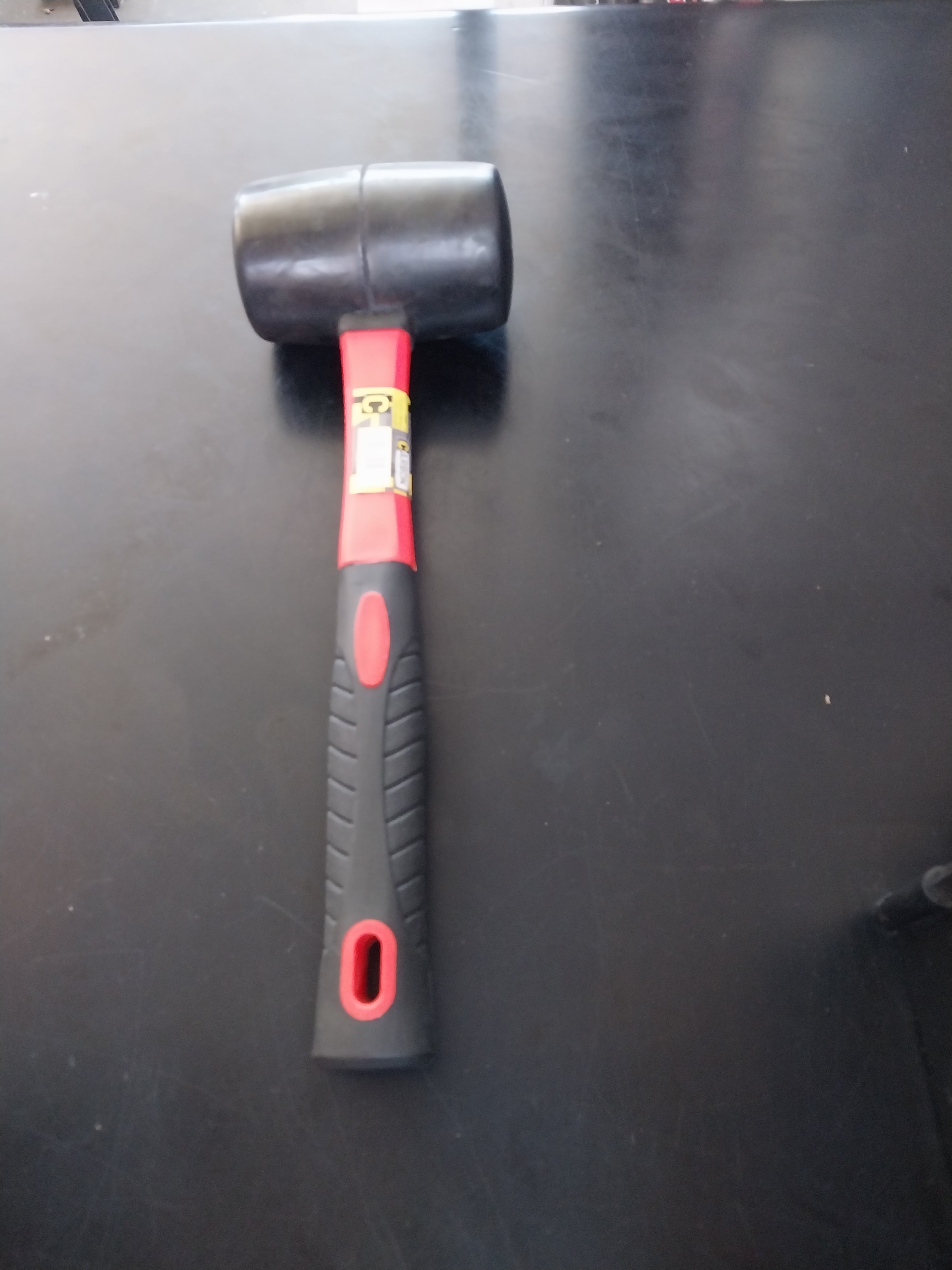 RUBBER MALLET BLACK 500G - Point Hardware Johannesburg