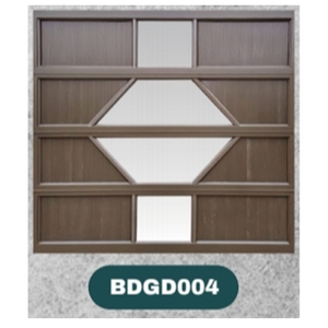 Wood Grain Garage Doors