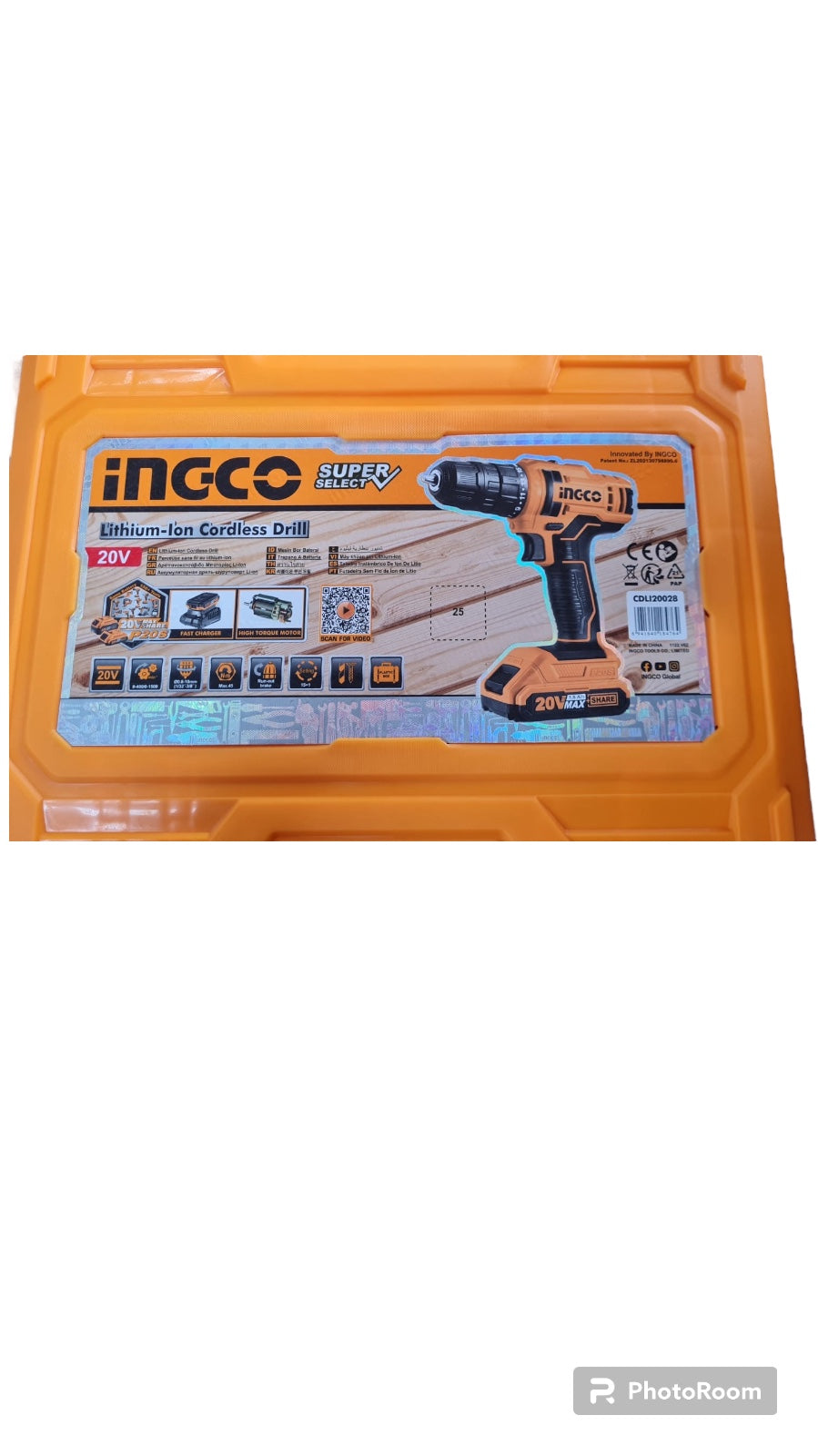Ingco Lithium-lon-cordless Drill (super select) - Point Hardware Johannesburg