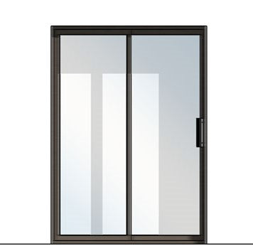 Aluminium Sliding Door 3000x2100 - Bronze