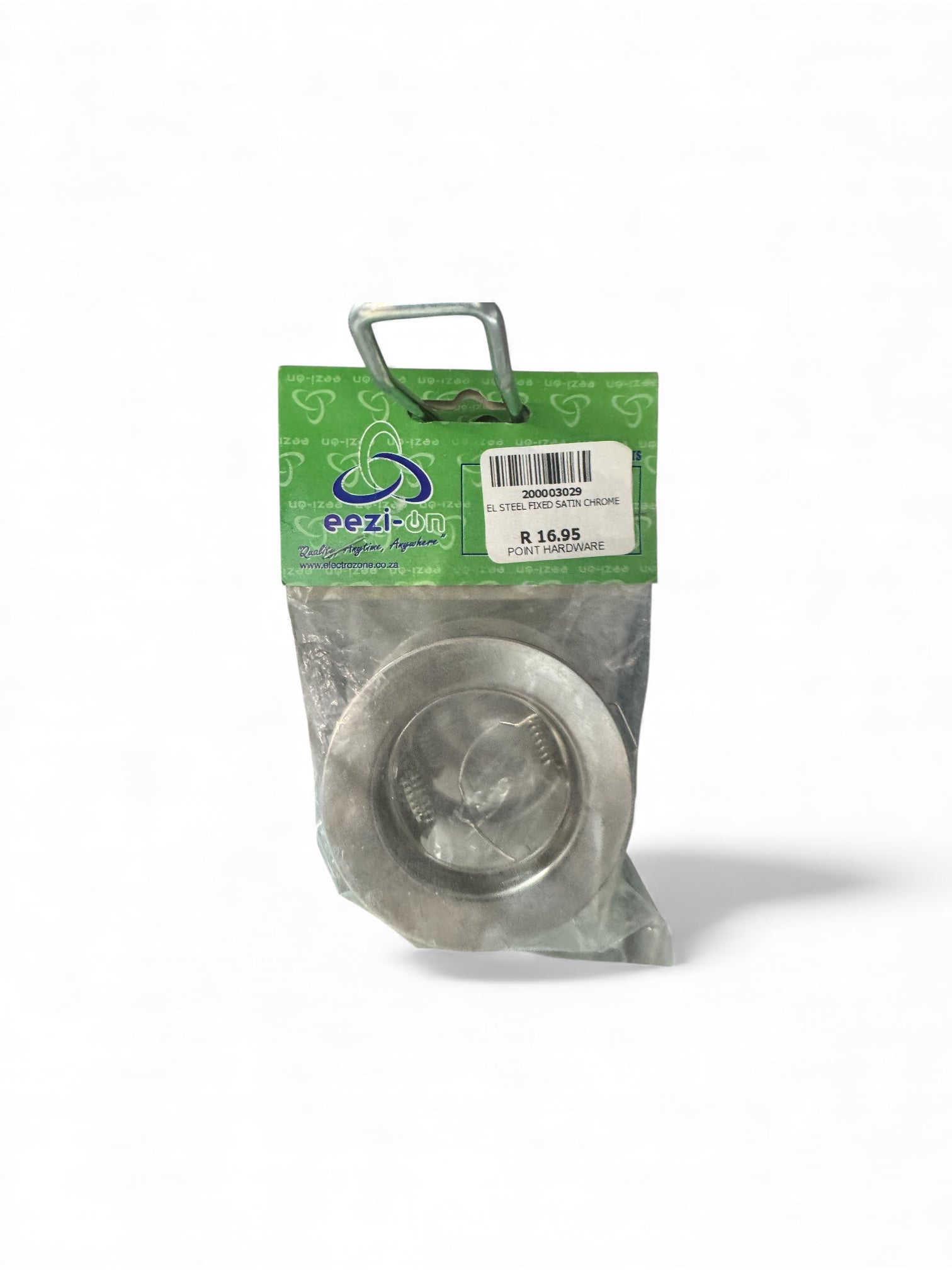 Downlight Steel fix satin chrome - Point Hardware Johannesburg