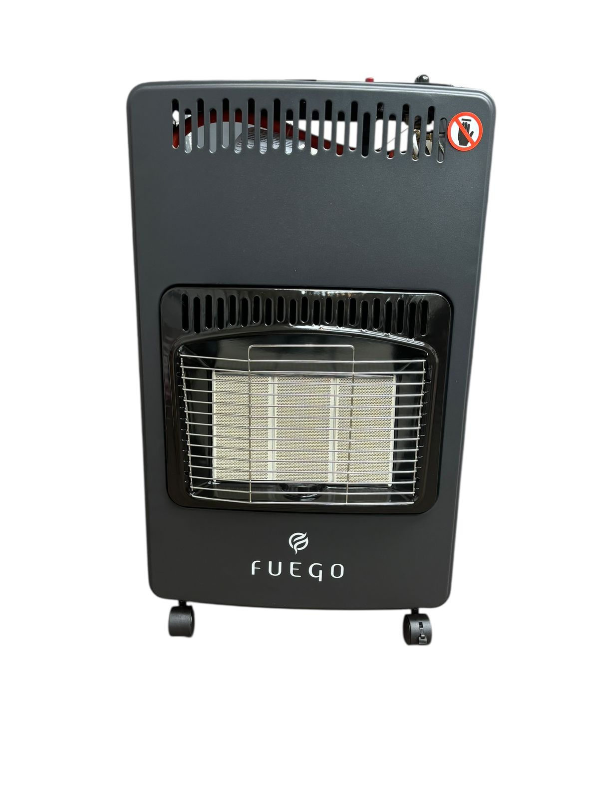 Fuego Gas Heater - Black - Point Hardware Johannesburg