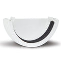 PVC Gutter Half Round Stopend