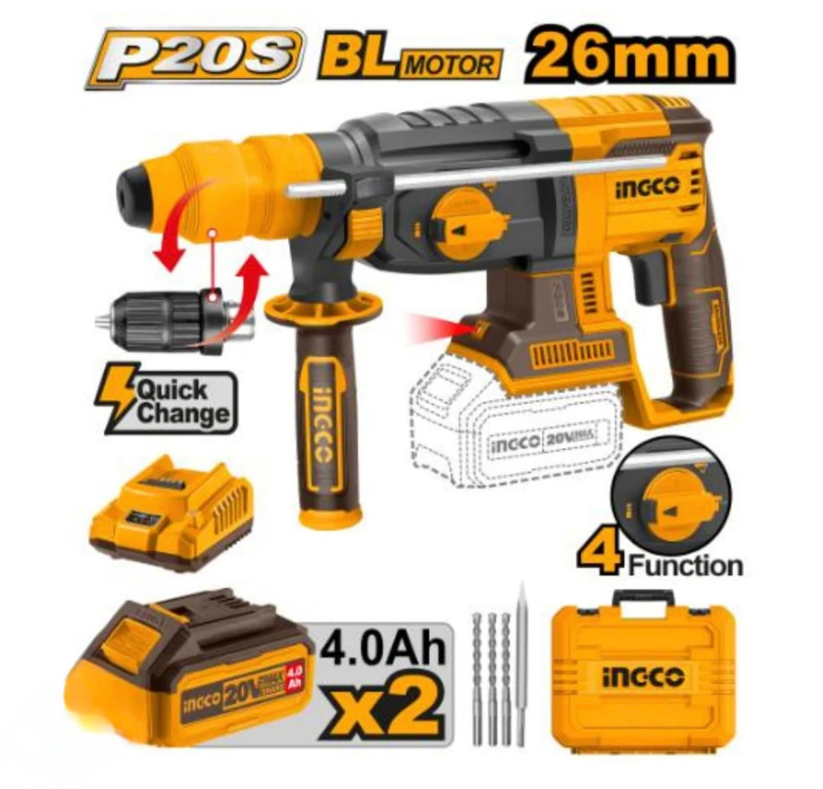 Ingco Impact Drill 810W 13mm