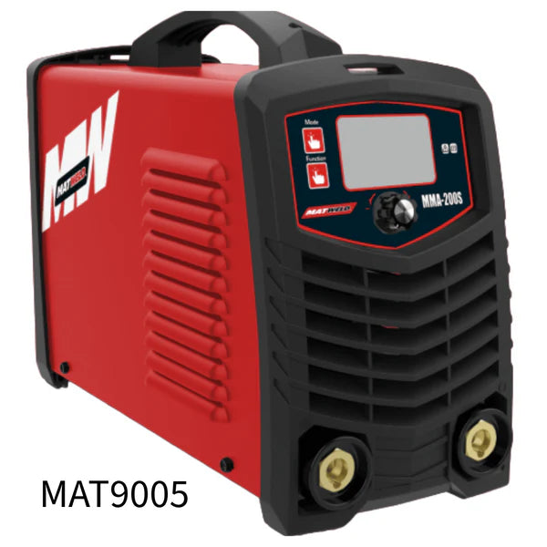 Matweld Welder Inverter ARC & TIG 200A (220V)-RED- MAT9005 - Point Hardware Johannesburg