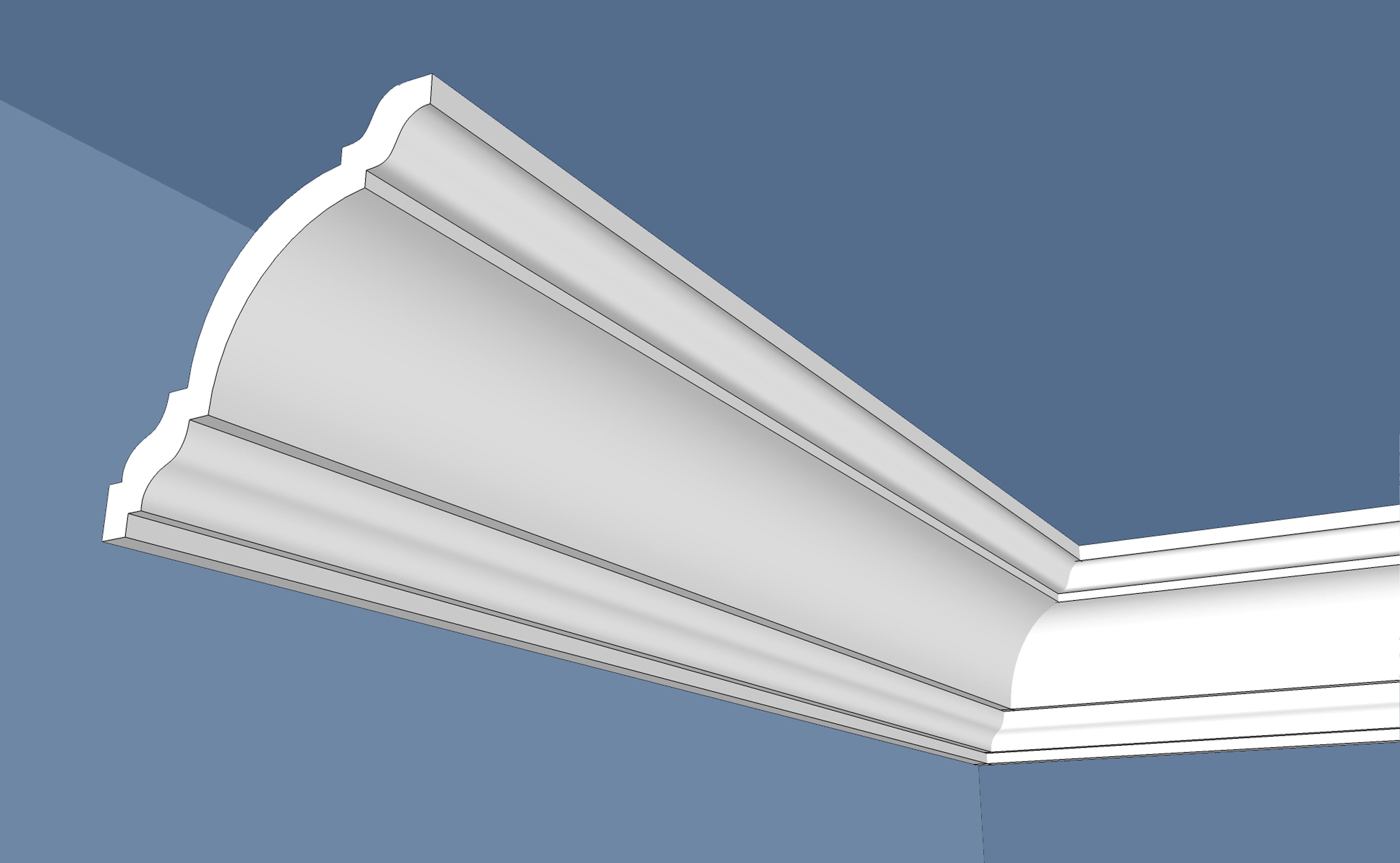 Premium Cornice Range - Medium Density EPS - Point Hardware Johannesburg