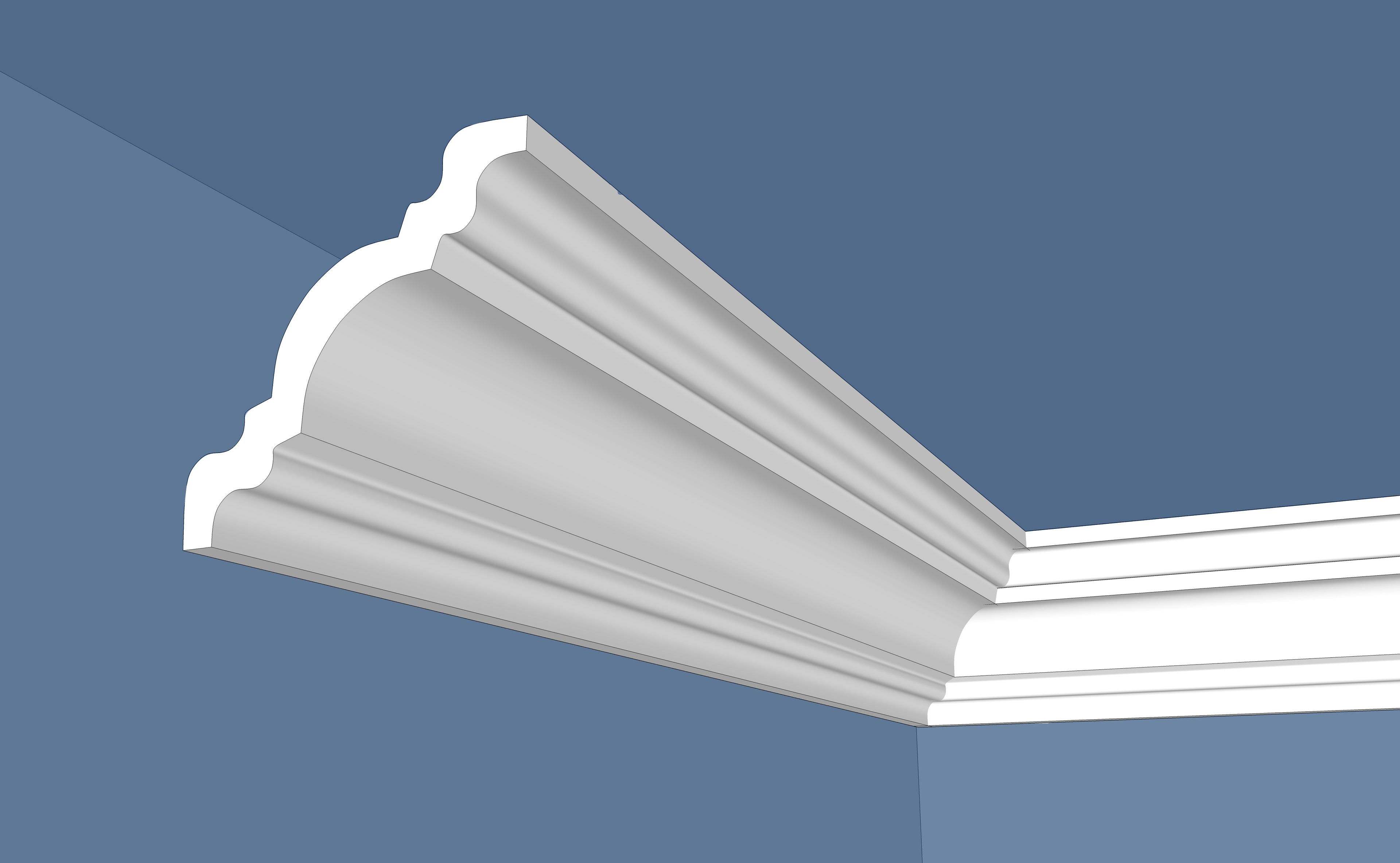 Premium Cornice Range - Medium Density EPS - Point Hardware Johannesburg