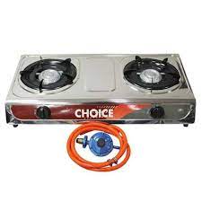 Stainless Steel 2 Plate Gas Stove - Point Hardware Johannesburg