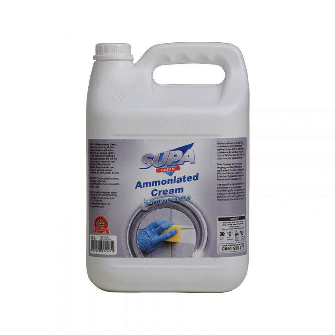 Supa Ammoniated Cleaner Cream 5ltr - Point Hardware Johannesburg