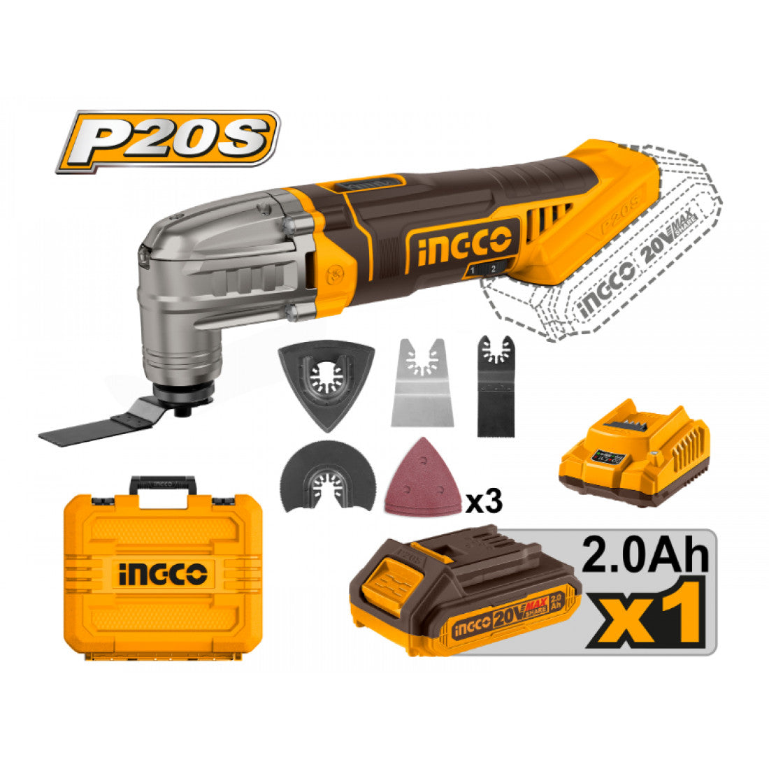 Ingco MultiTool Kit - Point Hardware Johannesburg