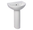 Basin and Pedestal Combo White - Point Hardware Johannesburg