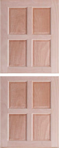 8 Panel Meranti Engineered Stable door - Point Hardware Johannesburg