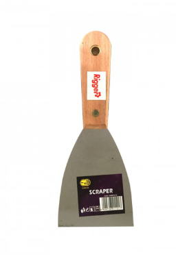 Paint Scraper 125mm Wood Handle