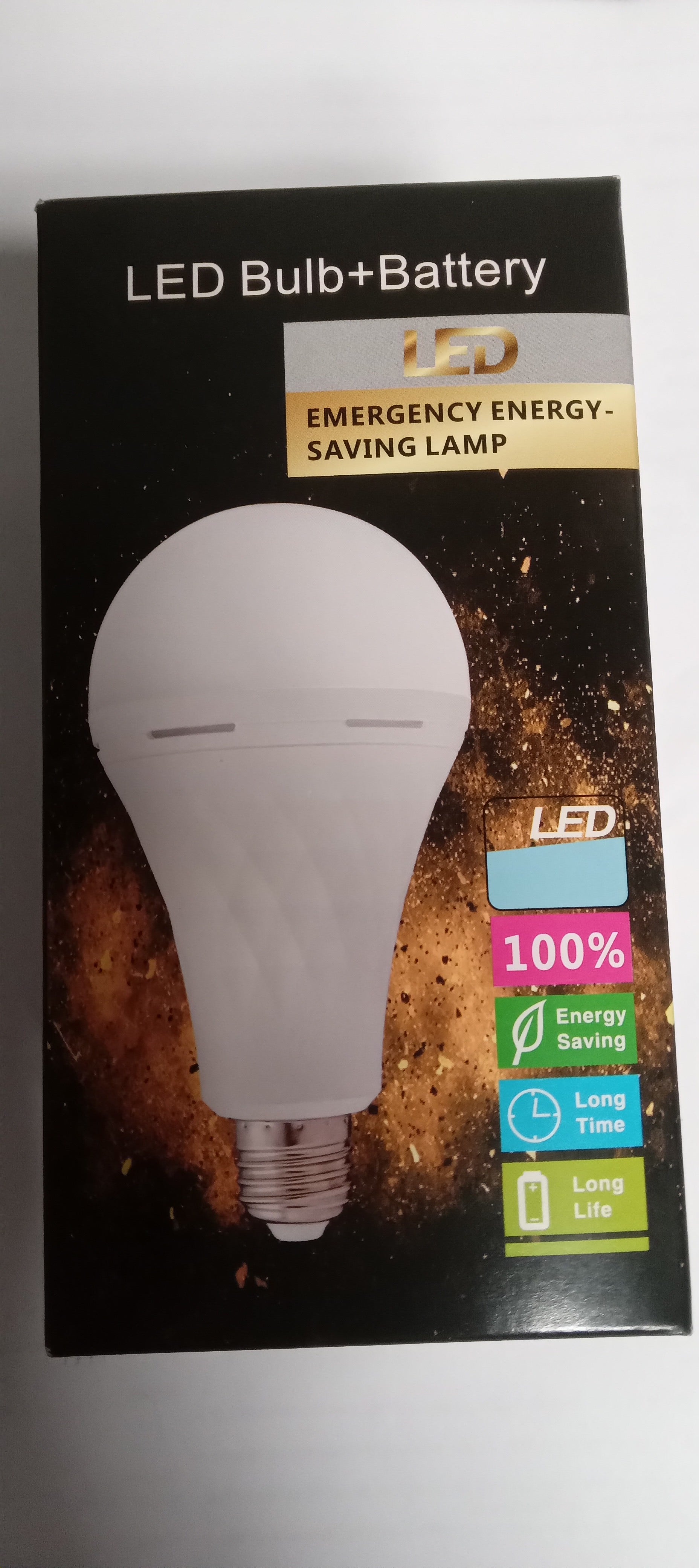 LED Bulb+Battery Energy saving lamp - Point Hardware Johannesburg