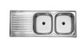 Double Drop-In Sink - Point Hardware Johannesburg