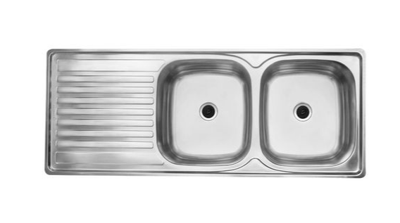 Double Drop-In Sink - Point Hardware Johannesburg