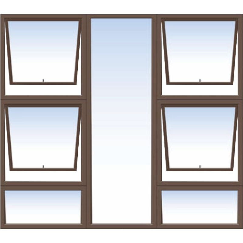 Aluminium Windows - Bronze - Point Hardware Johannesburg
