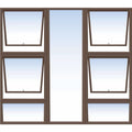 Aluminium Windows - Bronze - Point Hardware Johannesburg