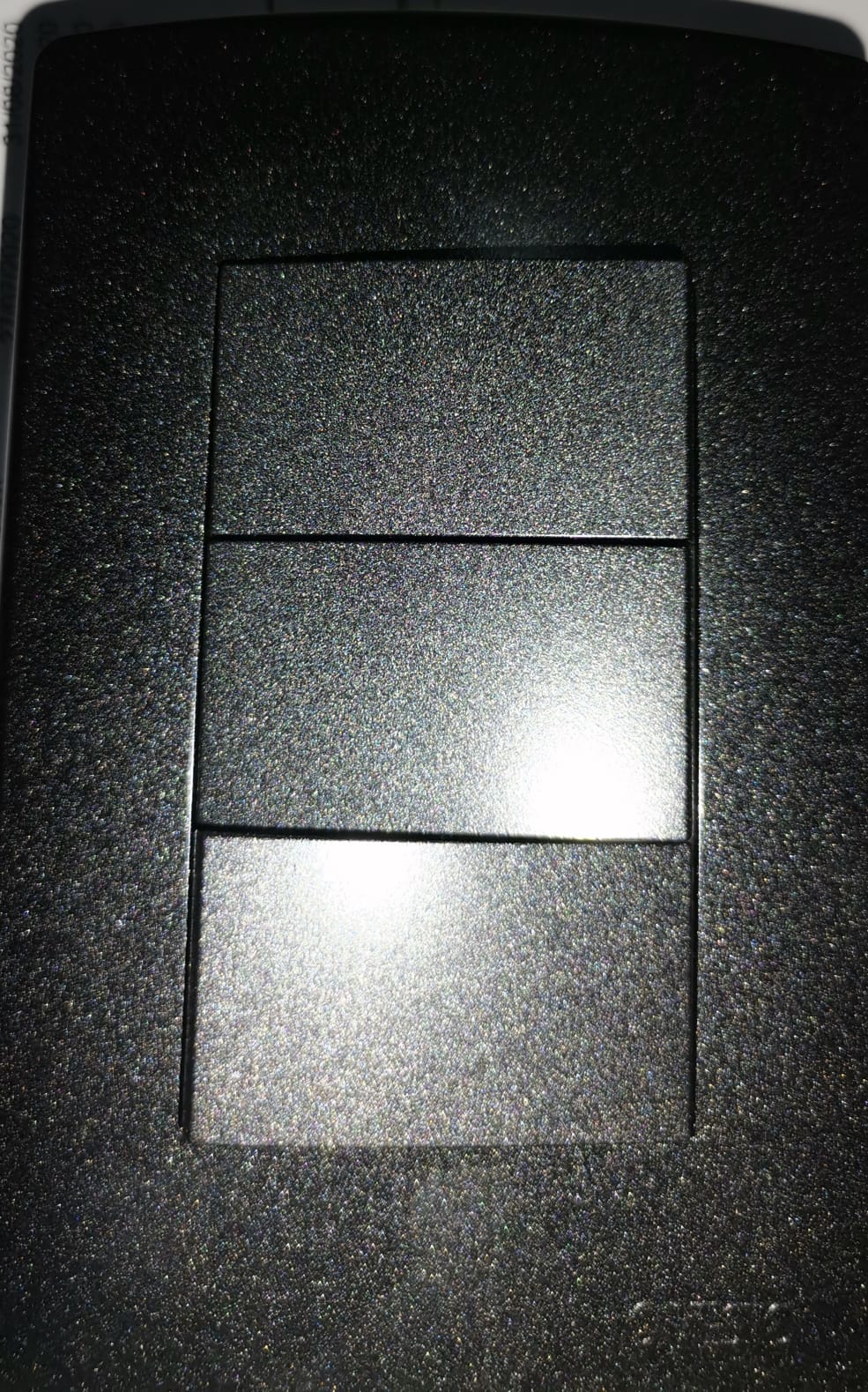 Trinity 3Lever 1Way Switch - Black - Point Hardware Johannesburg