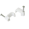 Eureka Cable Clip Flat 10mm-2.5mm - Point Hardware Johannesburg