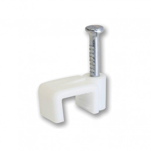 Eureka Cable Clip Flat 9.0mm-1.5 - Point Hardware Johannesburg