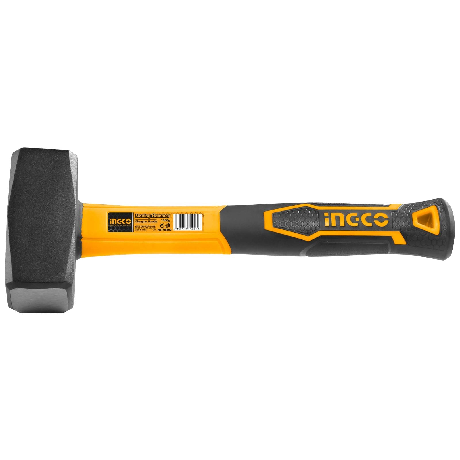 Ingco Hammer Stoning Fibre Glass Handle 2Kg - Point Hardware Johannesburg