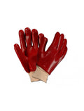 Gloves Knitted Pvc - Red - Point Hardware Johannesburg