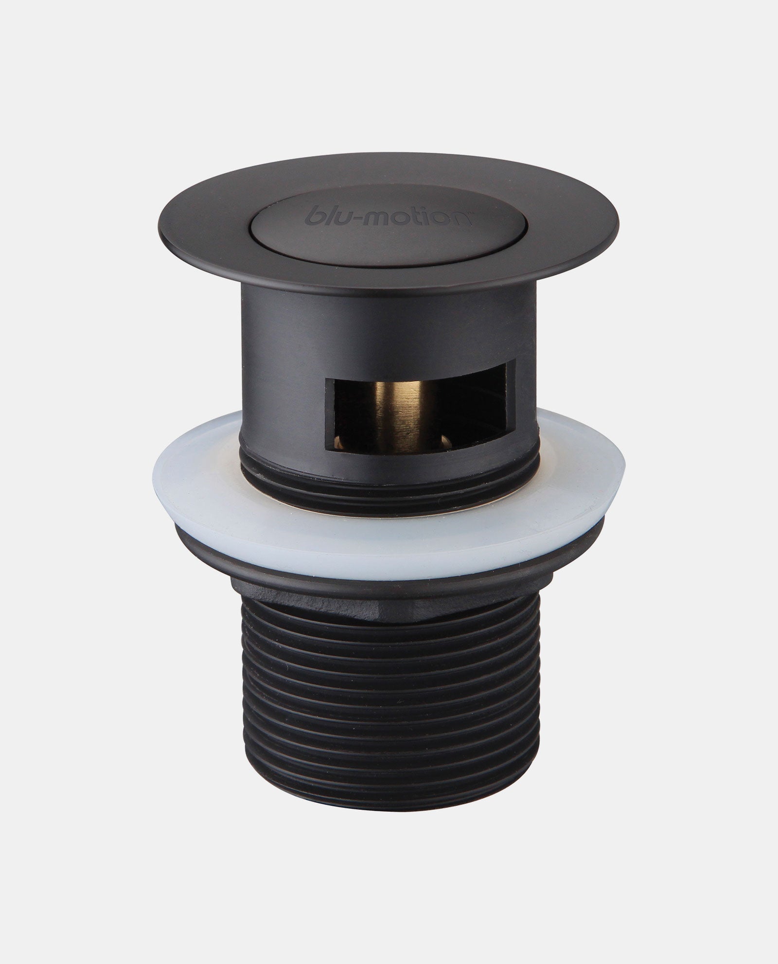 Basin Waste Slot - Black (Slotted) - Point Hardware Johannesburg