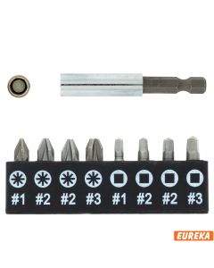 Eureka Bit Holder 50mm PZ & SQ #1,2,2,3 - Point Hardware Johannesburg