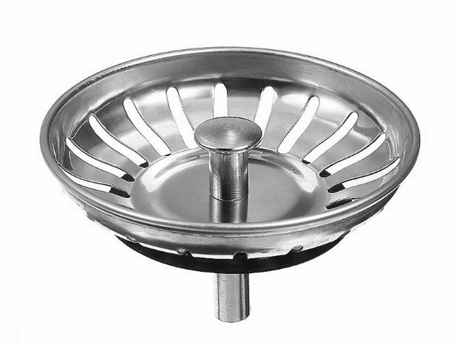 Waste Strainer and Plug 90mm - Point Hardware Johannesburg