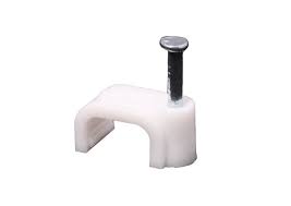 Eureka Cable Clip Flat 5.0mm - Point Hardware Johannesburg