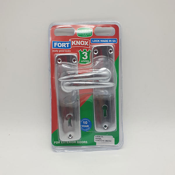 Eureka 3 Lever Door Handle - Point Hardware Johannesburg