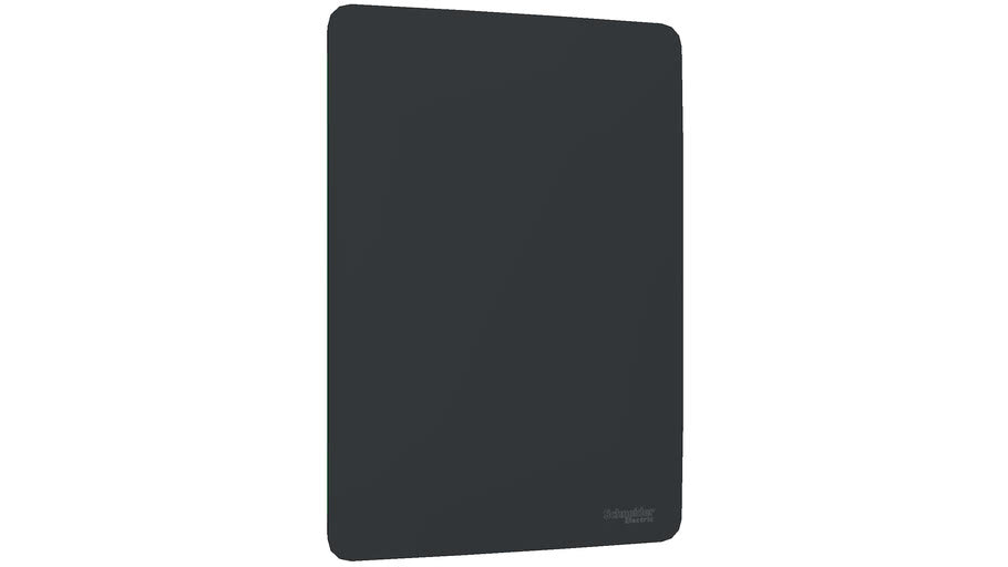 Blank Cover 4x2 - Black - Point Hardware Johannesburg