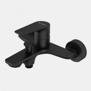 Luxus Bath Mixer - Black - Point Hardware Johannesburg