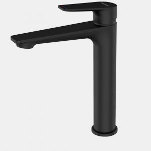 Luxus High Rise Mixer - Black - Point Hardware Johannesburg