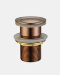 Basin Waste Pop Up (Unslotted) - Rose Gold - Point Hardware Johannesburg