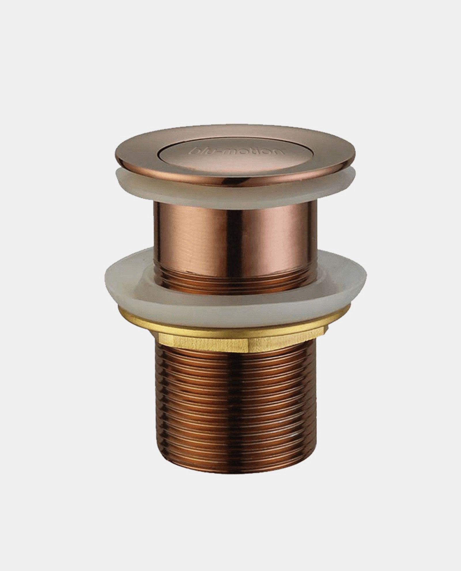 Basin Waste Pop Up (Unslotted) - Rose Gold - Point Hardware Johannesburg
