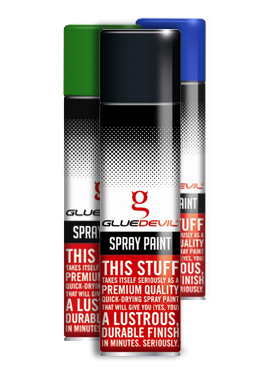 Glue Devil Spray Paints - Point Hardware Johannesburg