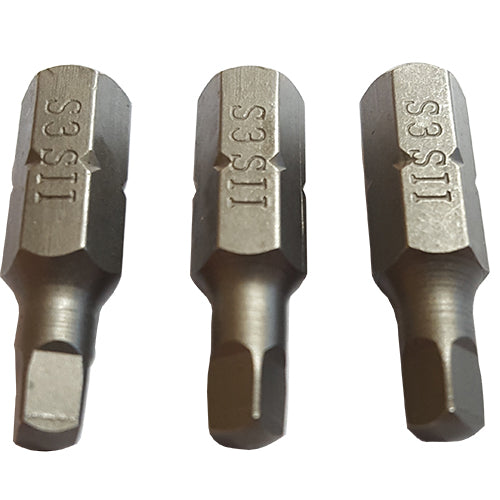 Eureka Bit SQ 3-3.5 SCR 25mm Size1 - Point Hardware Johannesburg
