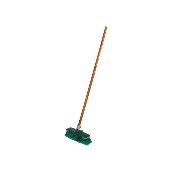 Academy Broom GB1 Wooden Handle - Point Hardware Johannesburg